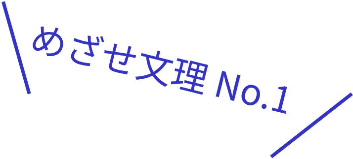 めざせ文理 No.1